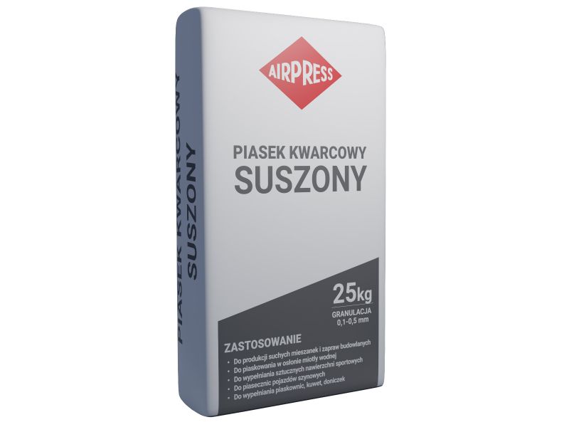 Piasek Kwarcowy Do Piaskowania Suszony 25 Kg Granulacja 0 1 0 5 Mm