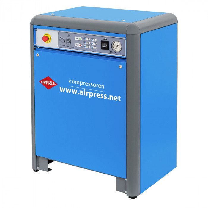 Cichy kompresor dwutłokowy APZ 600+ 11 bar 5.5 KM/4 kW 400V 555 l/min 3 l - połączenie gwiazda-trójkąt