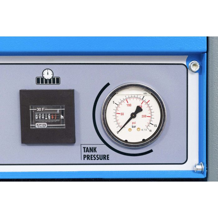 Cichy kompresor dwutłokowy APZ 600+ 11 bar 5.5 KM/4 kW 400V 555 l/min 3 l - połączenie gwiazda-trójkąt