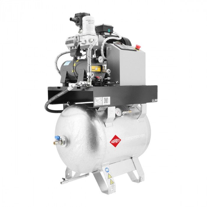 Kompresor śrubowy APS 3 Combi Compact 400V 10 bar 3 KM/2.2 kW 261 l/min 90 l galwanizowany