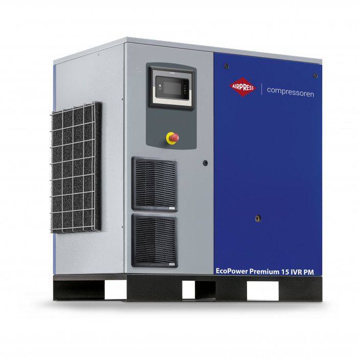 Kompresor śrubowy EcoPower Premium 15D IVR PM 13 bar 15 KM/11 kW 276 - 1920 l/min
