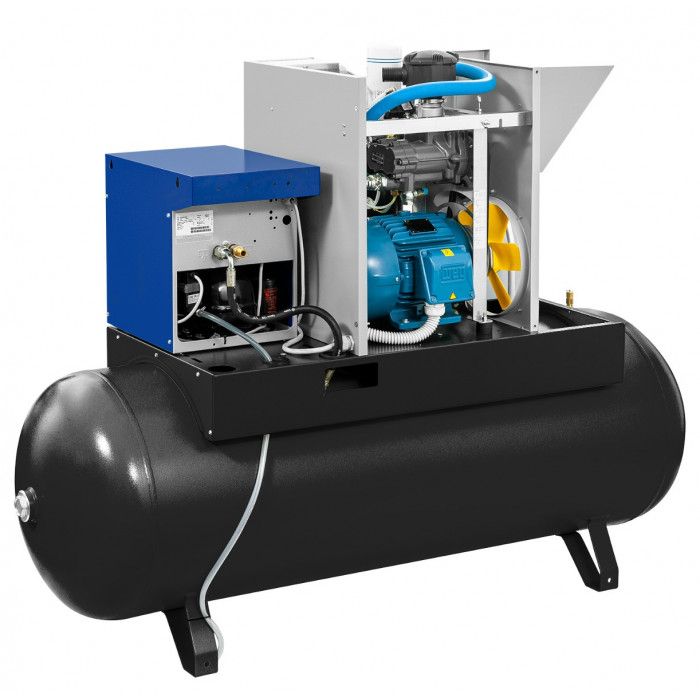 Kompresor śrubowy APS 15 Basic Combi Dry 10 bar 15 KM/11 kW 1416 l/min 500 l