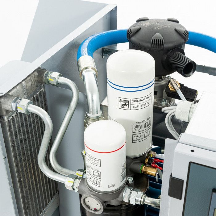 Kompresor śrubowy APS 15 Basic Combi Dry 10 bar 15 KM/11 kW 1416 l/min 500 l