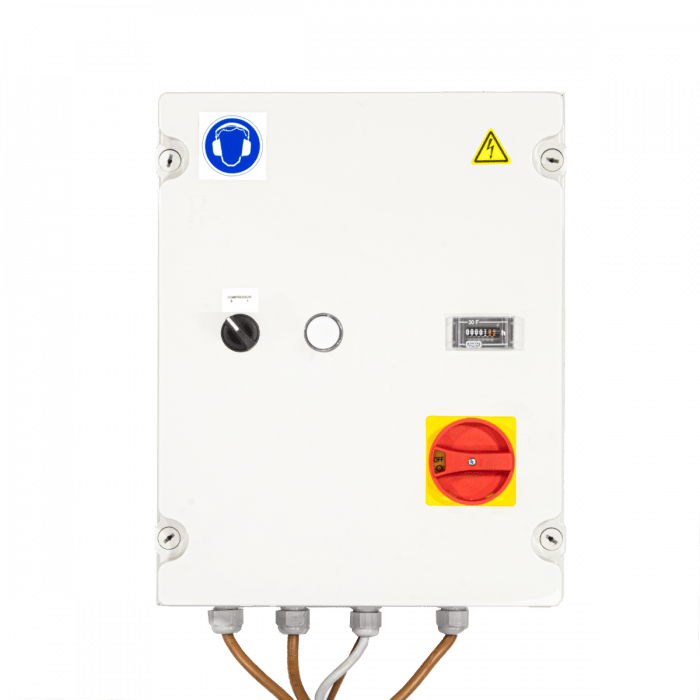 Kompresor dwutłokowy K 500-1500S 14 bar 10 KM/7.5 kW 400V 644 l/min 500 l - połączenie gwiazda-trójkąt