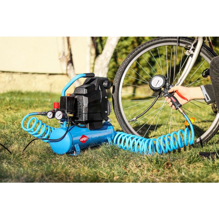 Mały kompresor H 185-6 8 bar 1.5 KM/1.1 kW 82.3 l/min 6 l