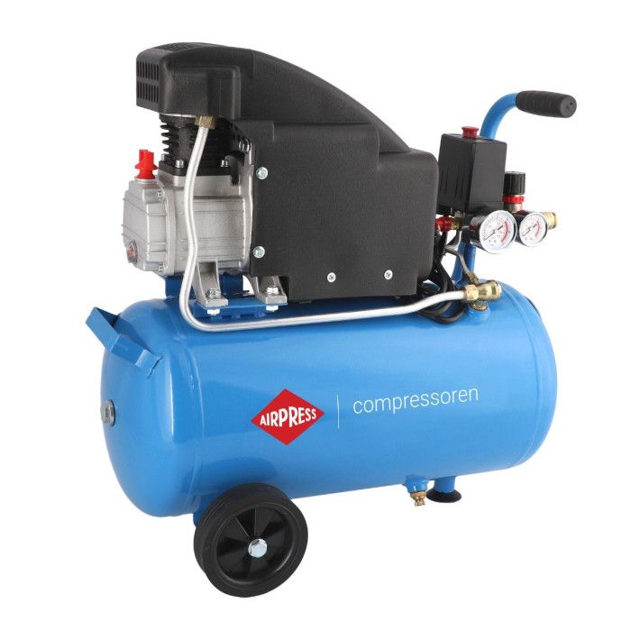 Kompresor HL 150-24 + zestaw akcesoriów pneumatycznych
