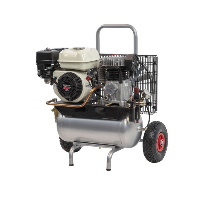Kompresor spalinowy dwutłokowy BM 22/320 (Honda GP160) 10 bar 4.8 KM/3.6 kW 220 l/min 22 l
