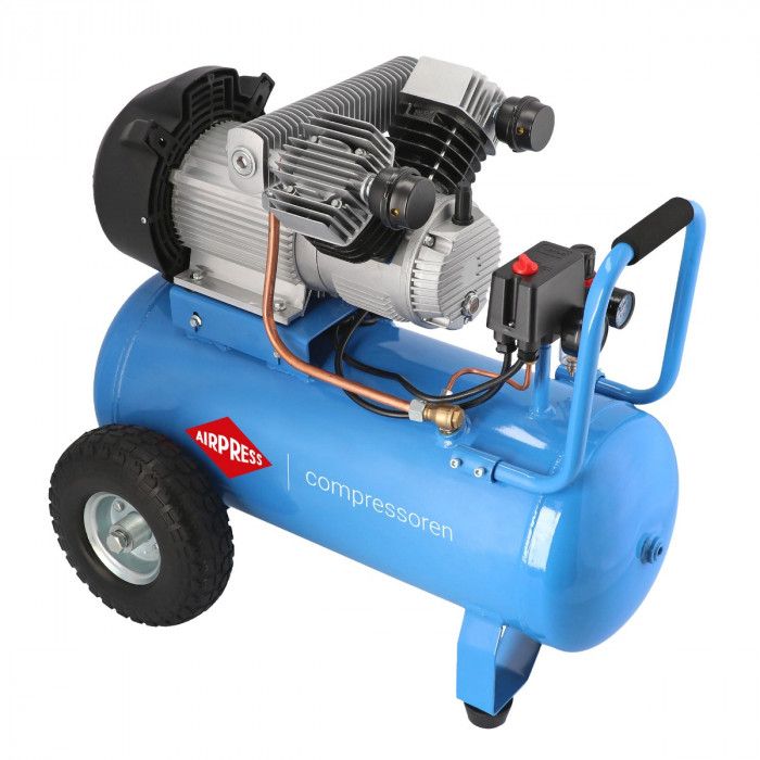 Kompresor dwutłokowy LM 50-350 10 bar 3 KM/2.2 kW 245 l/min 50 l