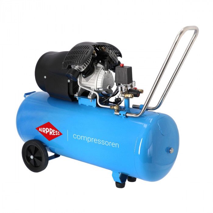 Kompresor dwutłokowy HL 425-100V 8 bar 3 KM/2.2 kW 260 l/min 100 l