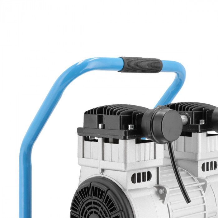 Cichy kompresor bezolejowy dwutłokowy LMO 25-250 8 bar 2 KM/1.5 kW 150 l/min 24 l