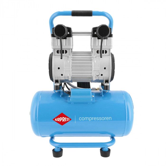 Cichy kompresor bezolejowy dwutłokowy LMO 25-250 8 bar 2 KM/1.5 kW 150 l/min 24 l