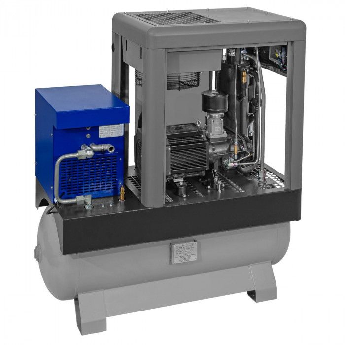 Kompresor śrubowy APS 7.5 Combi Dry X 10 bar 7.5 KM/5.5 kW 690 l/min 200 l
