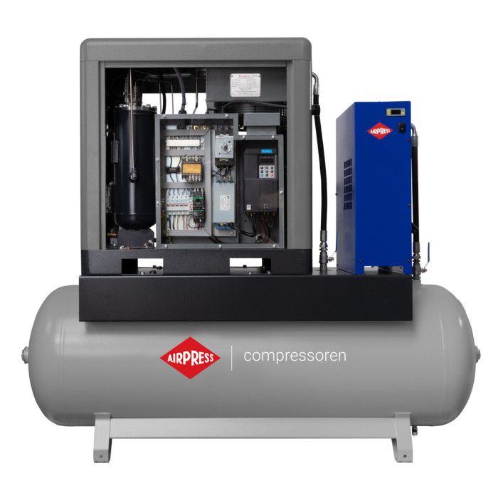 Kompresor śrubowy APS 10 IVR Combi Dry X G2 10 bar 10 KM/7.5 kW 380-1050 l/min 500 l