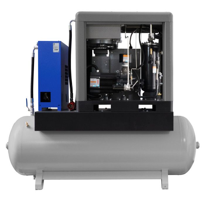 Kompresor śrubowy APS 10 IVR Combi Dry X G2 10 bar 10 KM/7.5 kW 380-1050 l/min 500 l