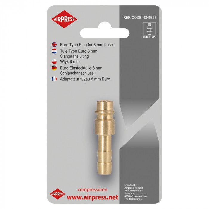 Wtyk 8 mm Euro