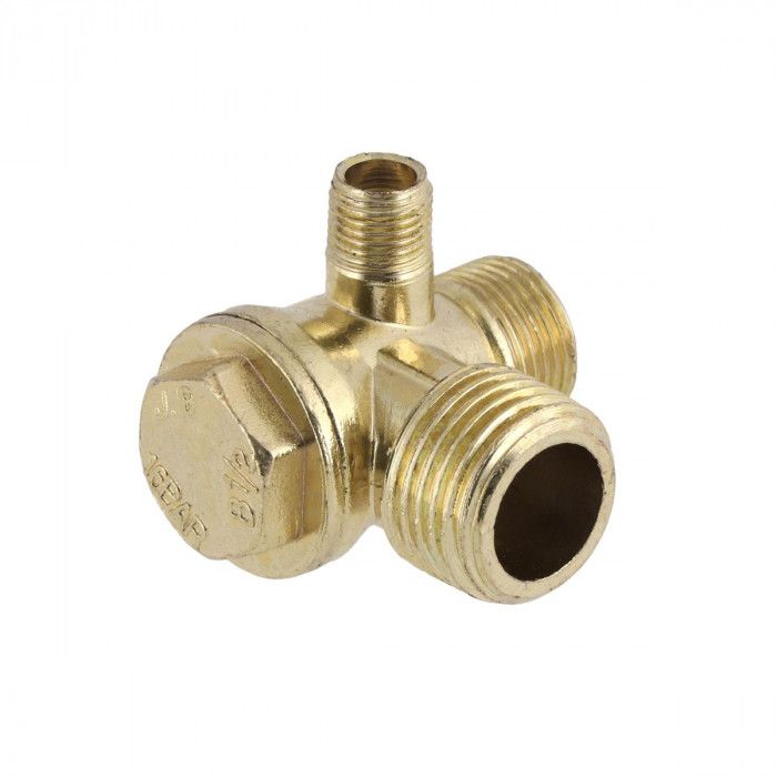 Zawór zwrotny 1/2" x 3/8" x 1/8"