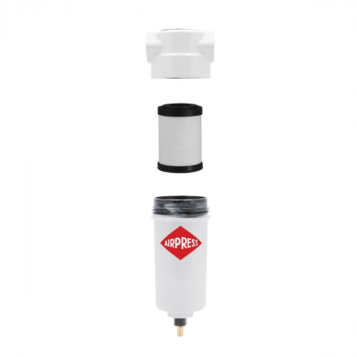 Filtr sprężonego powietrza S F005 3/8" 1000 l/min 0.01 μm <0.01 mg/m³ - dokładny