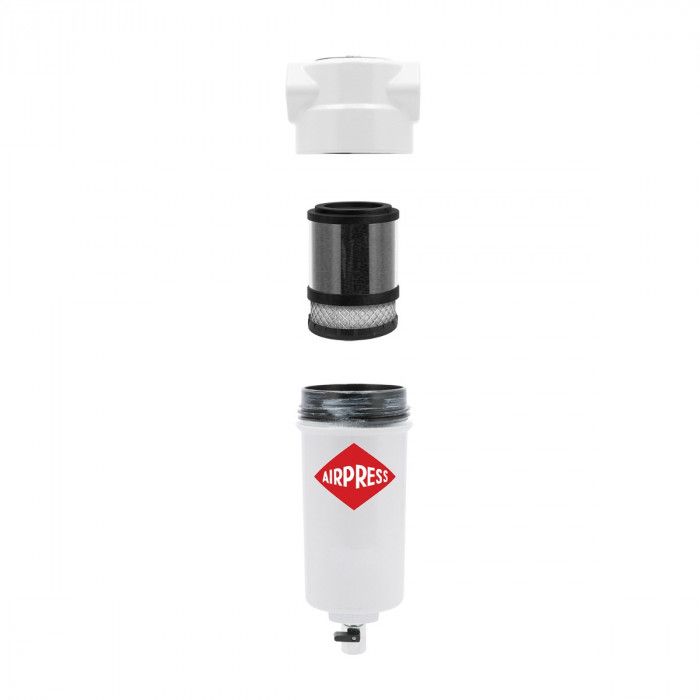 Filtr sprężonego powietrza adsorpcyjny z węglem aktywnym A2 F010 3/4" 2000 l/min 0.01 μm <0.005 mg/m³ - końcowy