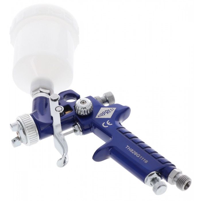 Mini pistolet lakierniczy HVLP 45102-1.0 2 bar dysza 1 mm 125 ml