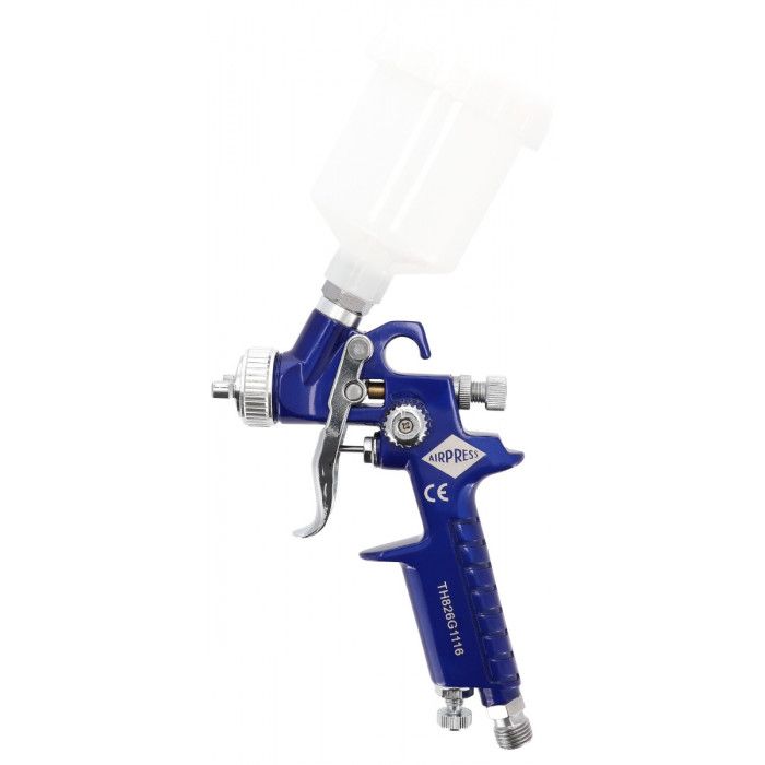 Mini pistolet lakierniczy HVLP 45102-1.0 2 bar dysza 1 mm 125 ml
