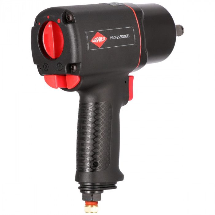 Klucz udarowy pneumatyczny 1/2" 1800 Nm 8000 obr./min 6.2 bar +/- 225 l/min złącze wtykowe