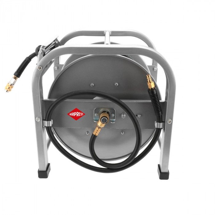 Wąż pneumatyczny na bębnie automatyczny podłogowy 1/4" 30 m 10 x 16 mm 20 bar