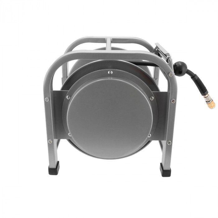 Wąż pneumatyczny na bębnie automatyczny podłogowy 1/4" 30 m 10 x 16 mm 20 bar
