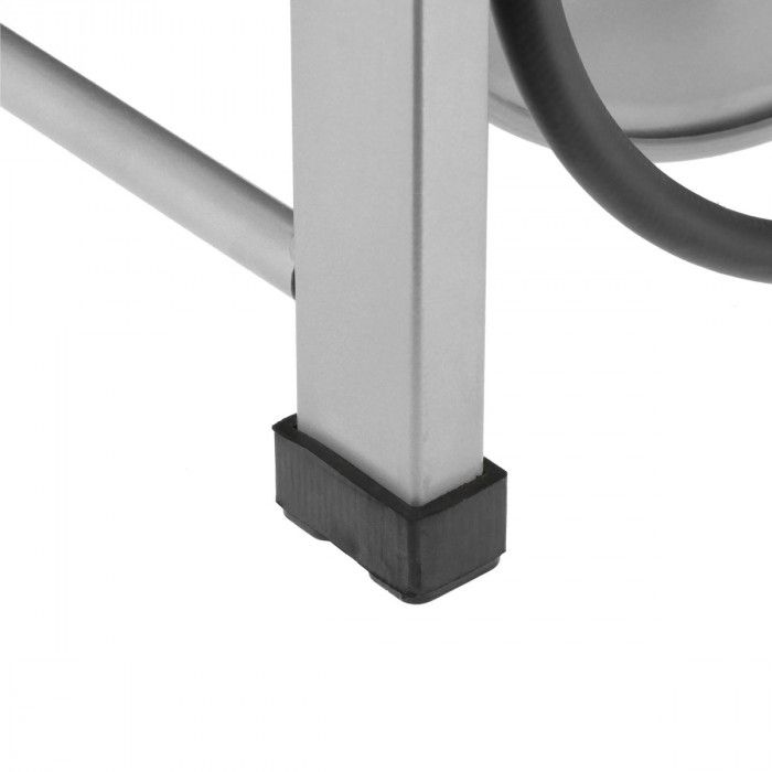 Wąż pneumatyczny na bębnie automatyczny podłogowy 1/4" 30 m 10 x 16 mm 20 bar