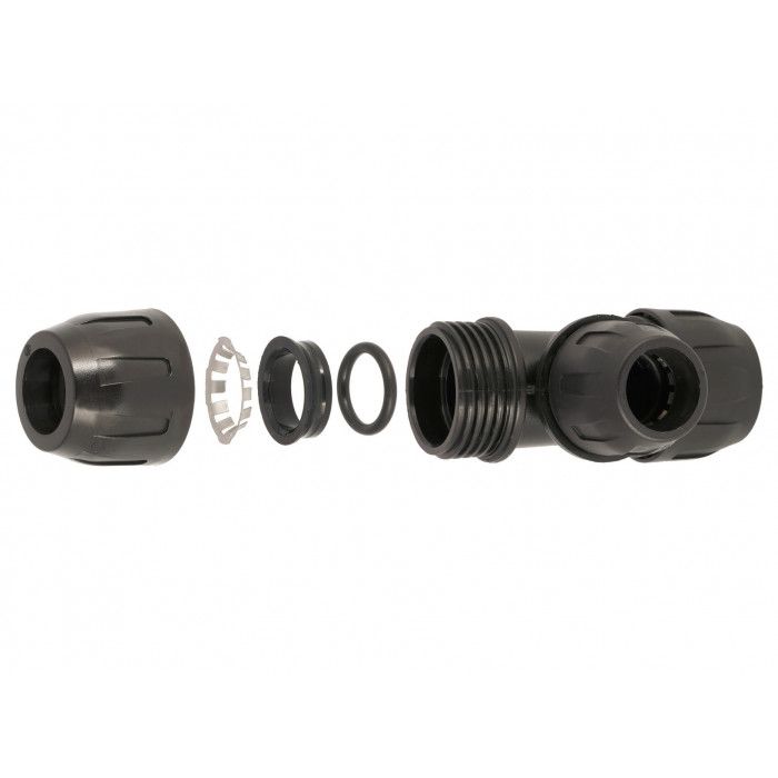 Trójnik redukcyjny fi 20 x 16 x 20 mm GW