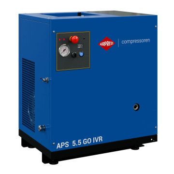 Kompresor śrubowy APS 5.5 GO IVR 5.5 KM / 4 kW 10 bar 498 l/min Kompresor śrubowy APS 5.5 GO IVR 5.5 KM / 4 kW 10 bar 498 l/min