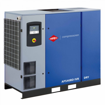 Kompresor śrubowy APS 40BD IVR Dry 13 bar 40 KM/30 kW 1000-5800 l/min