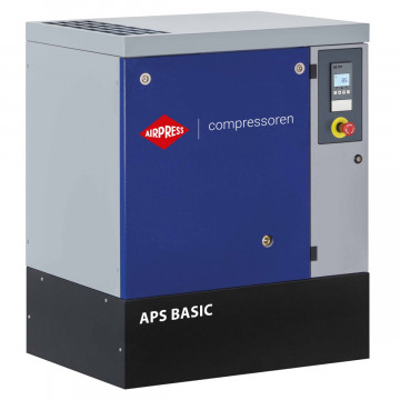 Kompresor śrubowy APS 7.5 Basic 10 bar 7.5 KM/5.5 kW 690 l/min