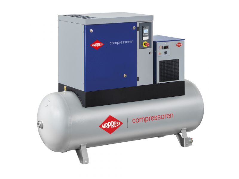 Kompresor śrubowy APS 7.5 Basic Combi Dry 10 bar 7.5 KM/5.5 kW 690 l/min 500 l