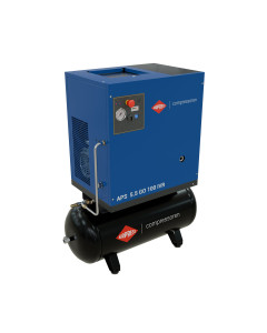 Kompresor śrubowy APS 5.5 GO 100 Combi IVR  5.5 KM / 4 kW 10 bar 498 l/min 100 l