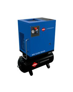 Kompresor śrubowy APS 5.5 GO 100 Combi IVR  5.5 KM / 4 kW 10 bar 498 l/min 100 l
