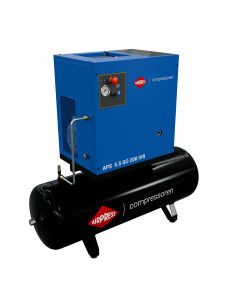 Kompresor śrubowy APS 5.5 GO 200 Combi IVR 5.5 KM / 4 kW 10 bar 498 l/min 200 l