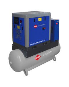 Kompresor śrubowy APS 10 Combi Dry X G2 10 bar 10 KM/7.5 kW 970 l/min 500 l
