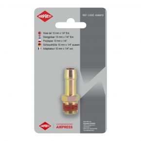 Przyłącze na wąż 10 mm x 1/4" GZ