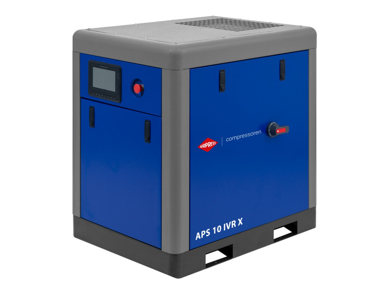 Kompresor śrubowy APS 10 IVR X 10 bar 10 KM/7.5 kW 270-1020 l/min