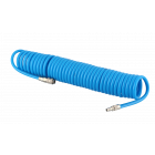 Wąż pneumatyczny spiralny PU uzbrojony 10 m fi 12 x 8 mm