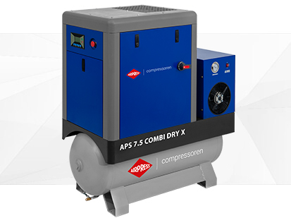 Kompresor śrubowy APS 7.5 Combi Dry X | Airpress